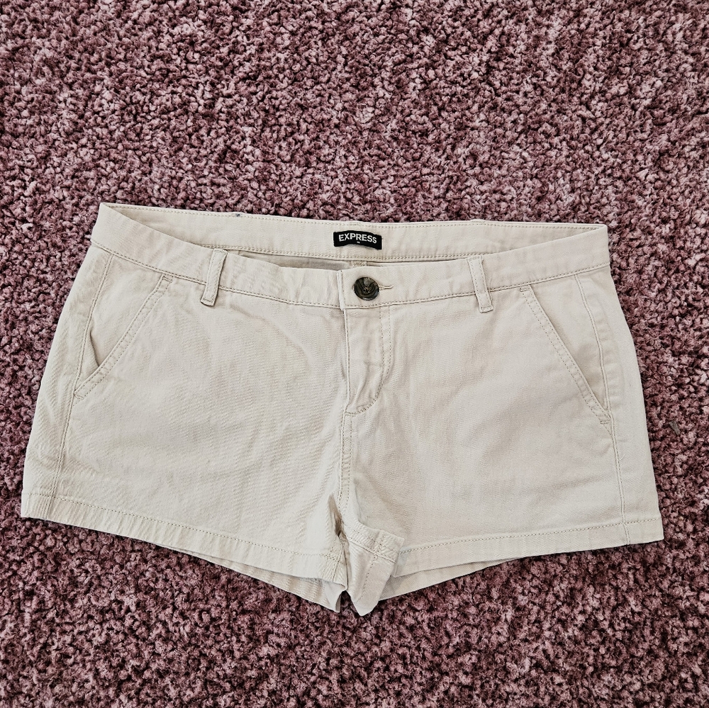 Express Kahki Shorts